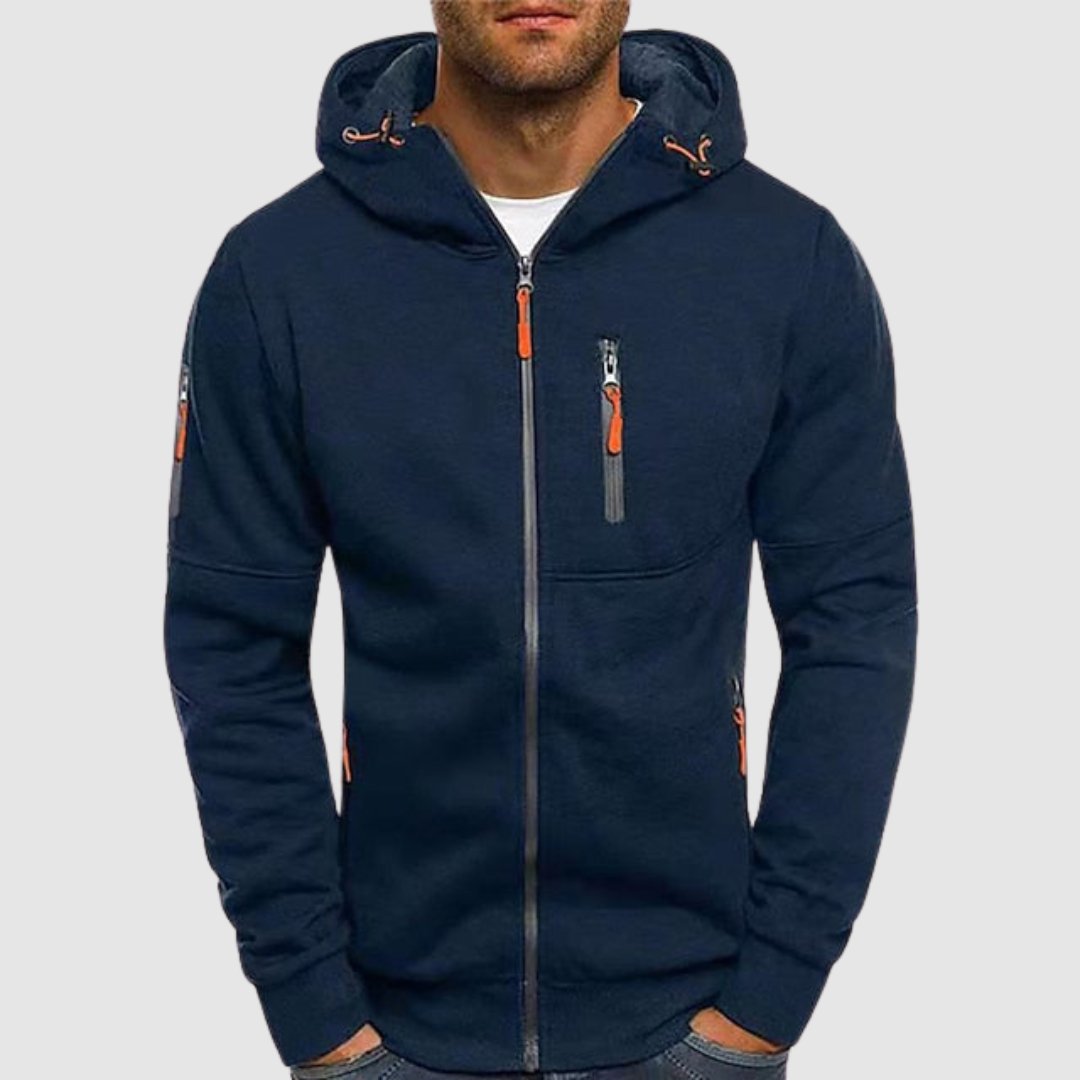 Hugh - Zip-Up Sweatshirt