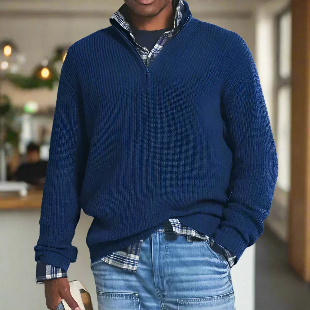 Matteo - half-zip sweater