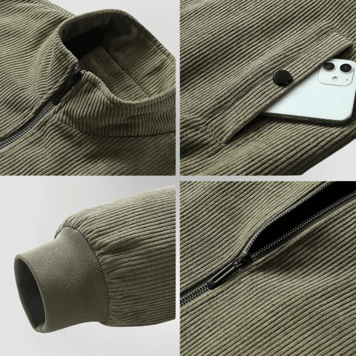 Jamy - Cord Jacket Fleece Lining