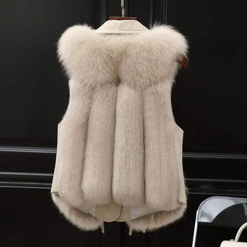 Harriet - Faux Fur Empress Vest