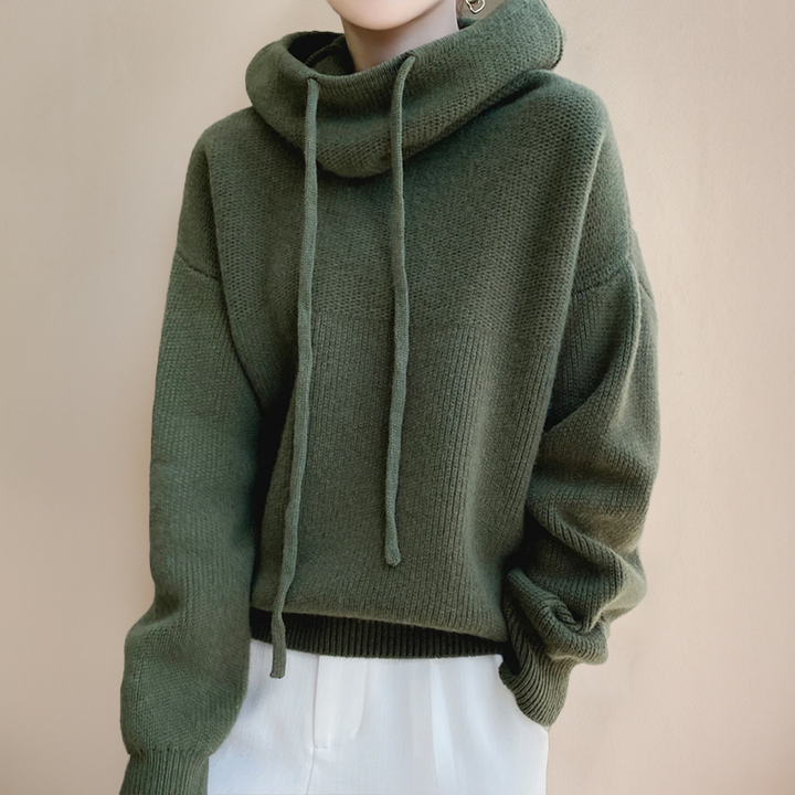 Elise - Merino Wool Turtleneck Sweater