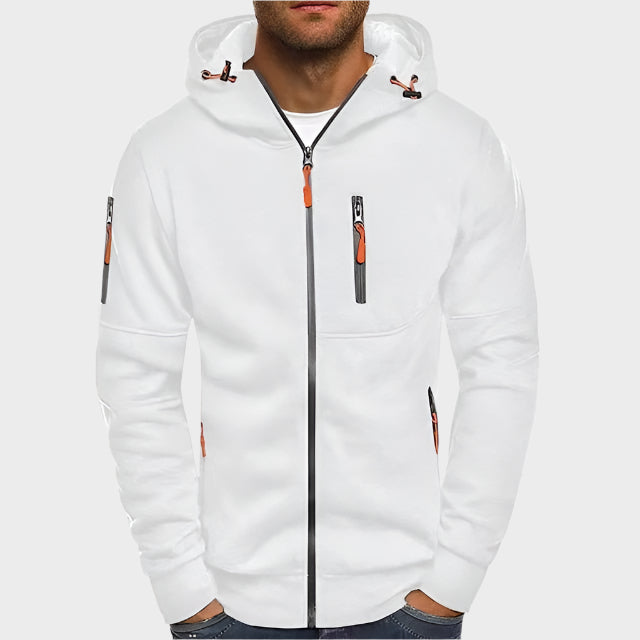 Hugh - Zip-Up Sweatshirt