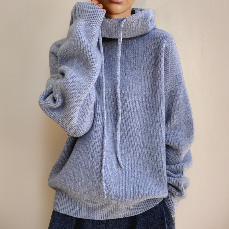 Elise - Merino Wool Turtleneck Sweater