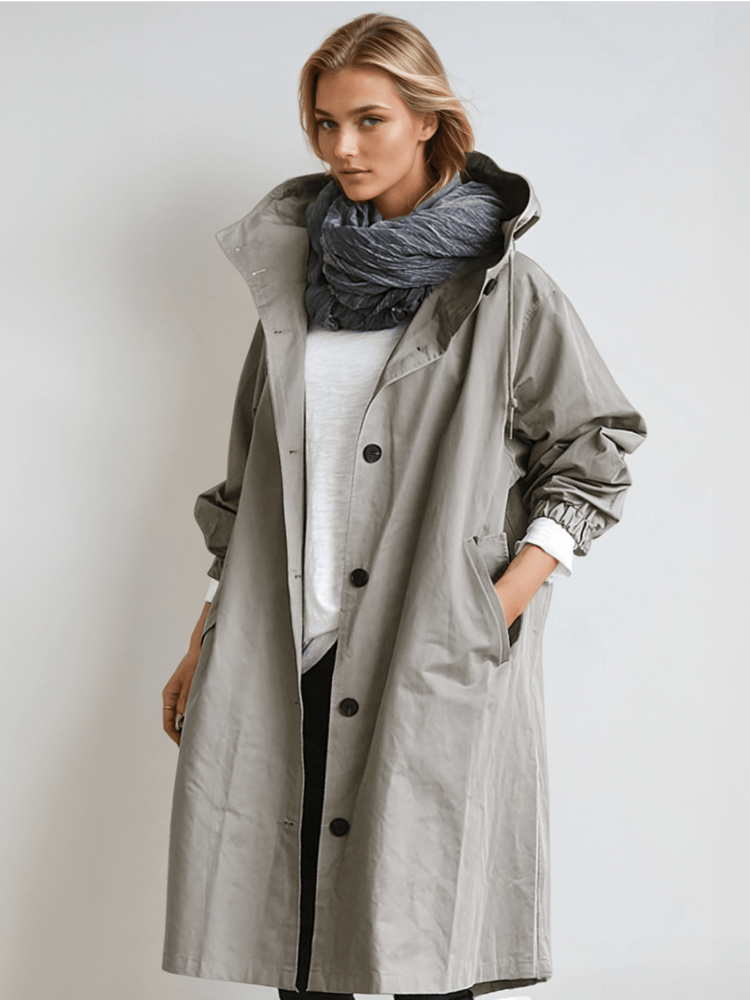 Jada | Water Repellent Trench Coat