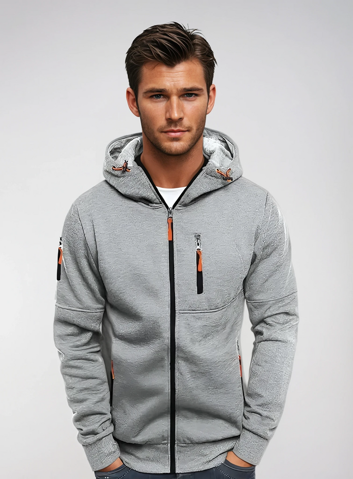 Hugh - Zip-Up Sweatshirt