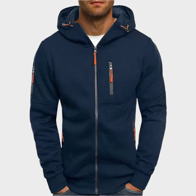 Hugh - Zip-Up Sweatshirt